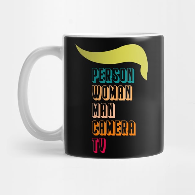 Person, Woman, Man, Camera, TV Cognitive Test 45 Anti Trump by 5StarDesigns